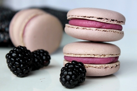 Blackberry Macarons: Delicious Recipe w/ Step-By-Step Tutorial